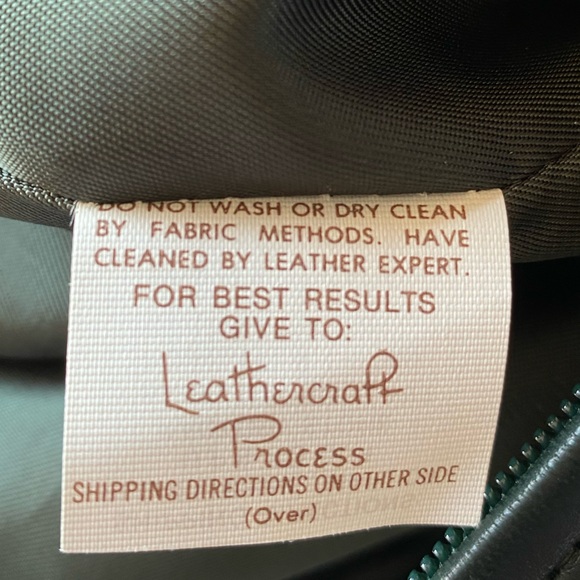 I.Magnin x Vakko Leather Skirt Vintage - Picture 5 of 15